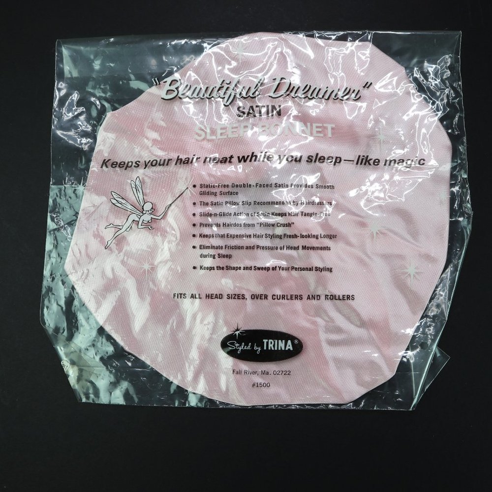 Vintage pink Beautiful Dreamer Sleep Bonnet